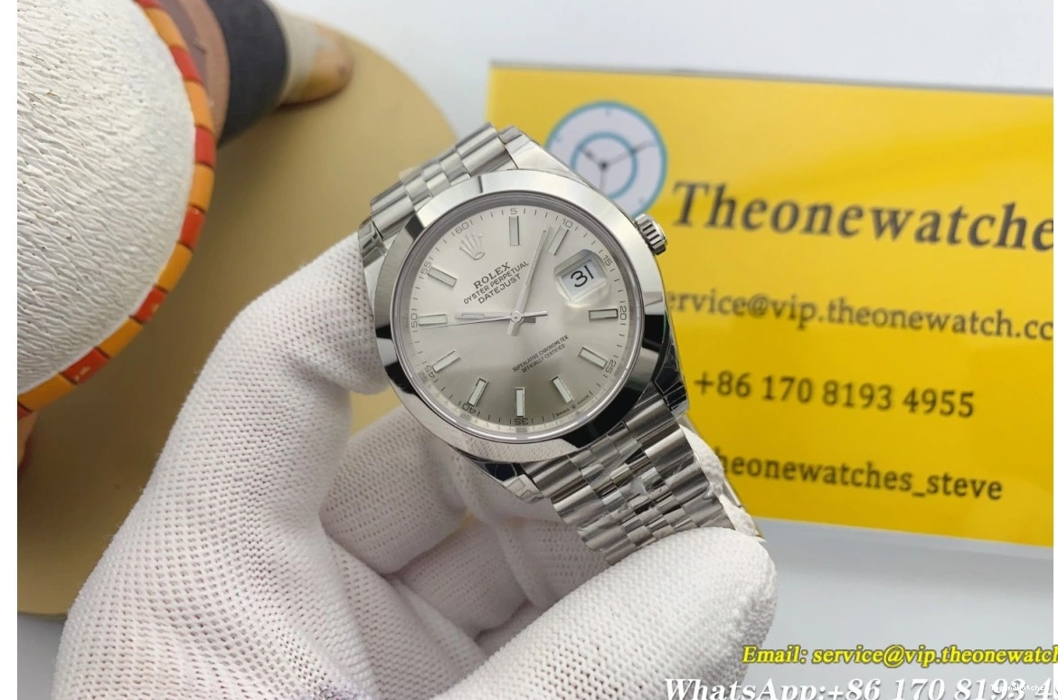 VSF SS Dial Jub Silver 126300 Datejust SS 41mm VS3235 0510